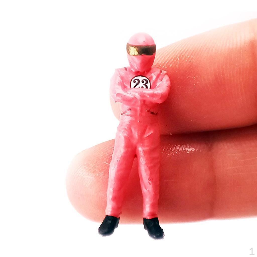 1:64 Painted People Figure Fashion Racer Character Model Micro Layout Decor Photo Prop S Scale рожевий червоний колір
1:64 Painted People Figure Fashion Racer Character Model Micro Layout Decor Photo Prop S Scale рожевий червоний колір