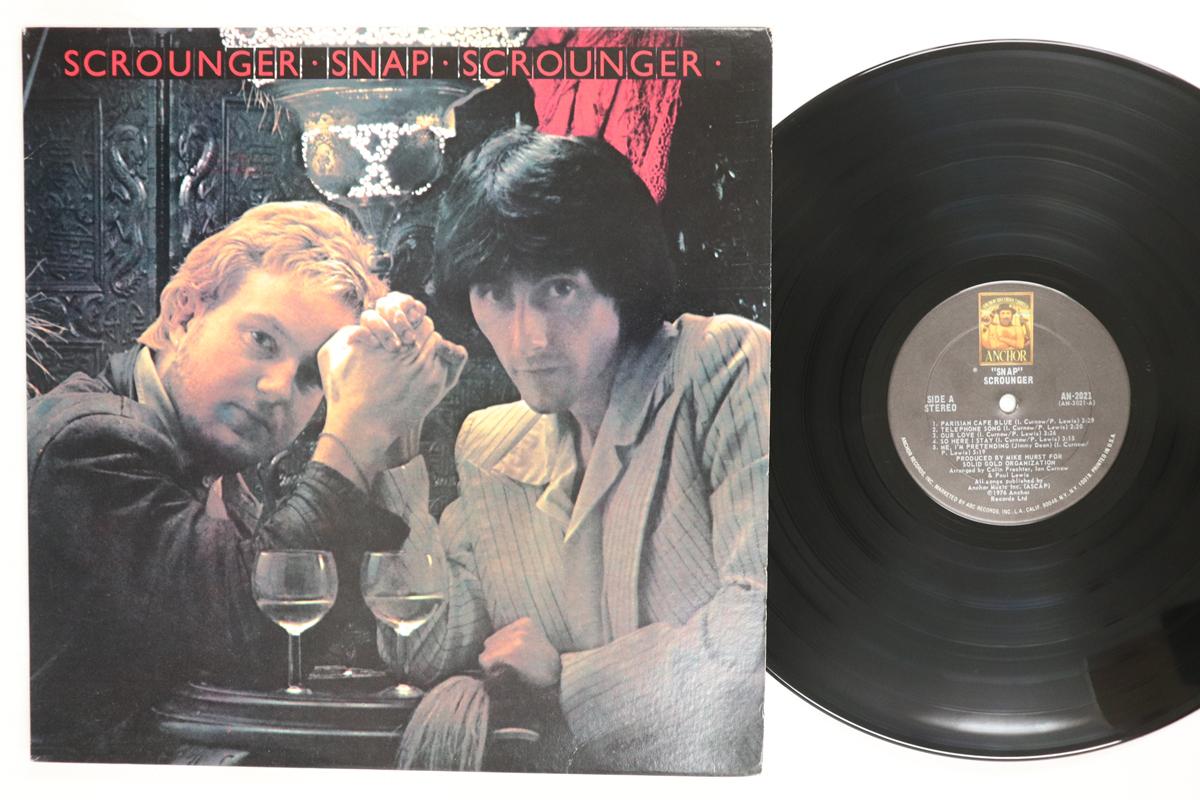 LP Record SCROUNGER Snap AN2021 ANCHOR 1976 US Rock Used
LP Record SCROUNGER Snap AN2021 ANCHOR 1976 US Rock Used