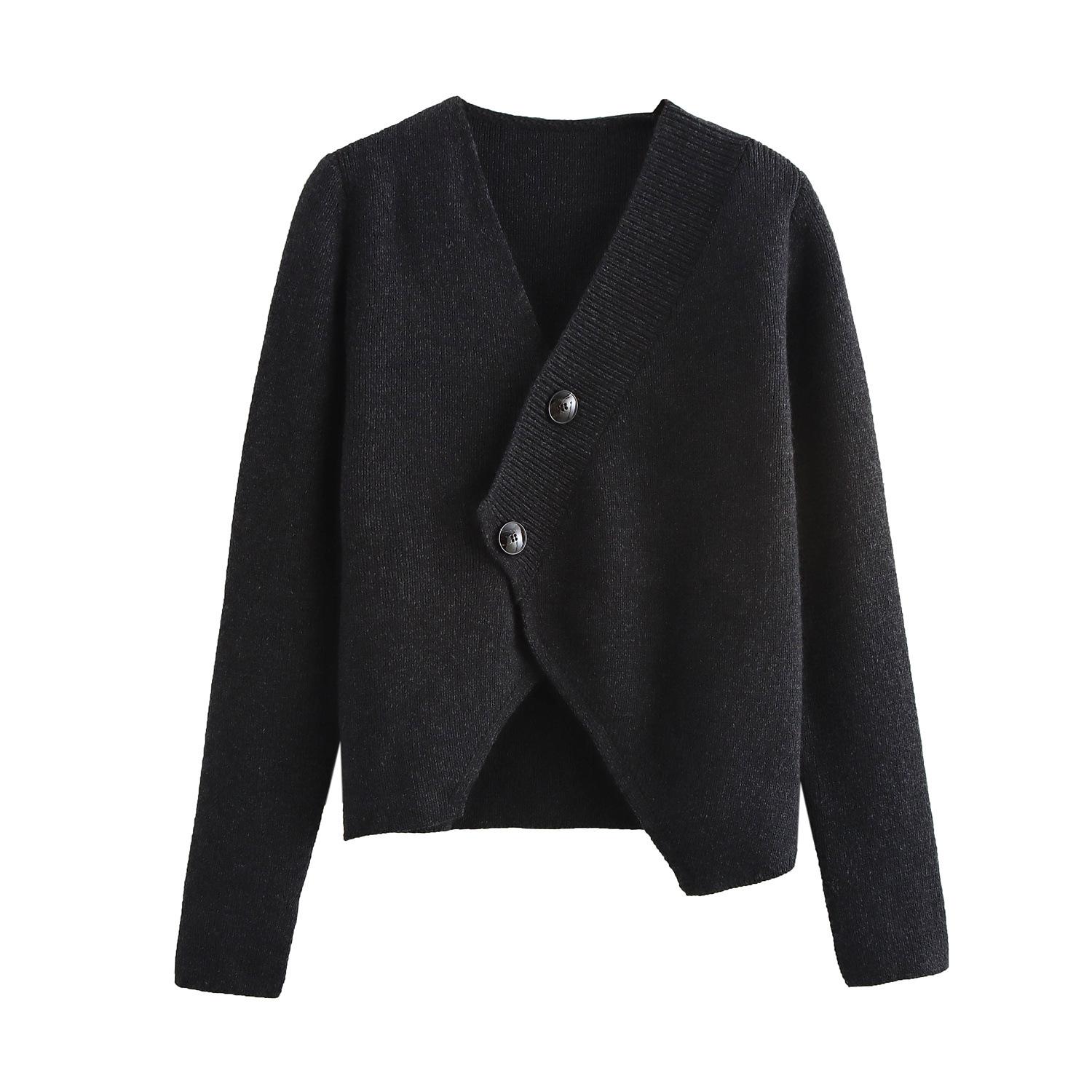 Elegant V-neck Double-breasted Knitted Cardigan - Women s Autumn/Winter Fashion Small чёрный
Elegant V-neck Double-breasted Knitted Cardigan - Women s Autumn/Winter Fashion Small чёрный
