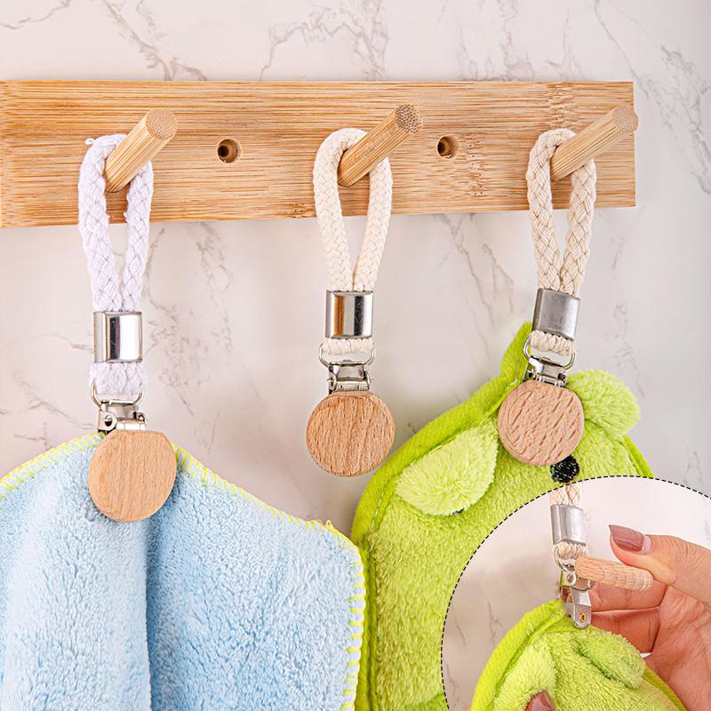 2PC Storage Home Storage Hanger Bathroom Wood Rural Style Towel Clip Multi-Function Hook Durable 11.5x3cm білий
2PC Storage Home Storage Hanger Bathroom Wood Rural Style Towel Clip Multi-Function Hook Durable 11.5x3cm білий