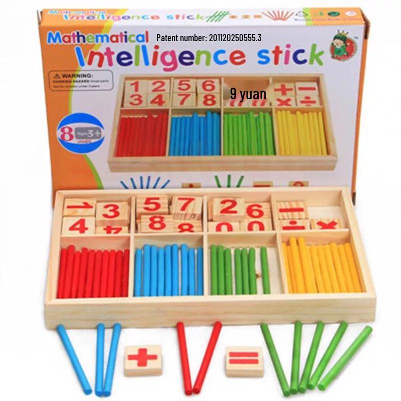 Wooden Number Rod Math Learning Box: Educational Toy for Early Childhood and Kindergarten
Wooden Number Rod Math Learning Box: Educational Toy for Early Childhood and Kindergarten