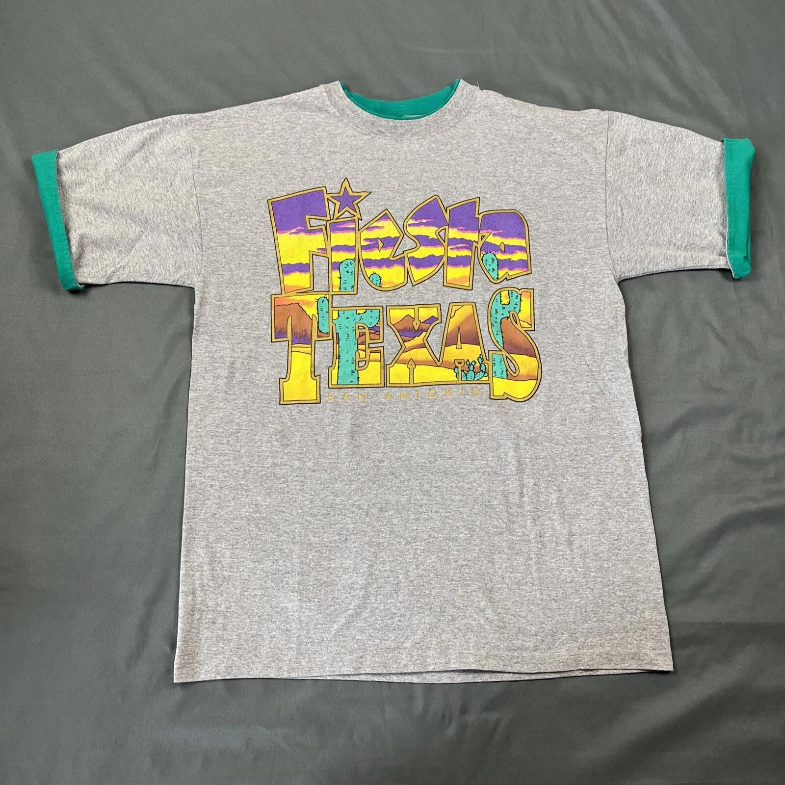 Vintage San Antonio Texas Graphic Tee Double Sleeve Single Stitch XL Grey VTG 3XL
Vintage San Antonio Texas Graphic Tee Double Sleeve Single Stitch XL Grey VTG 3XL
