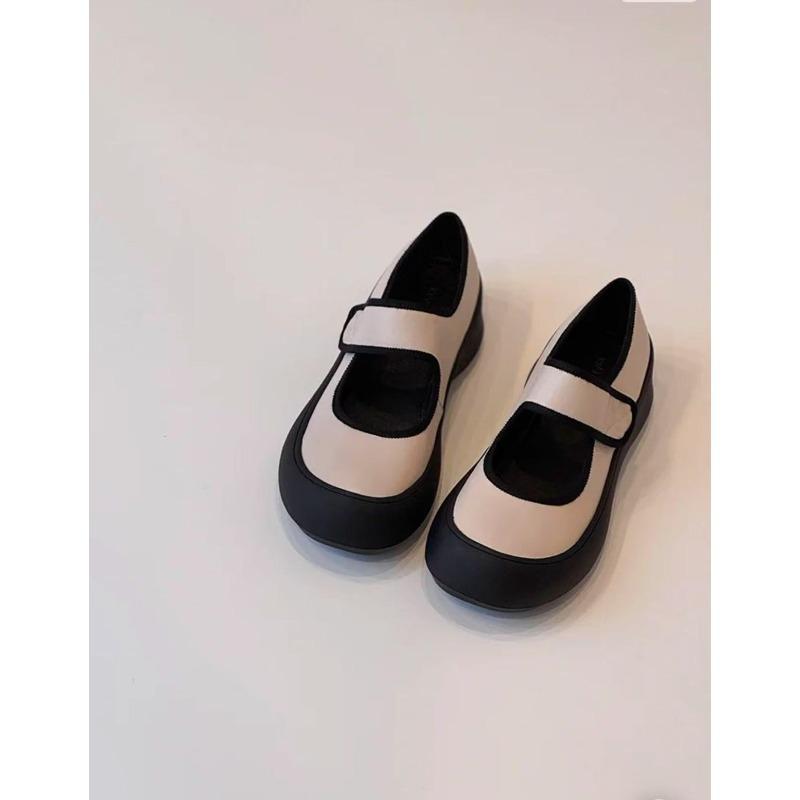 Platform Sports Velcro Mary Jane Shoes Women s Versatile Round Head Small Leather Shoes Vintage Ballet Single Shoes 38
Platform Sports Velcro Mary Jane Shoes Women s Versatile Round Head Small Leather Shoes Vintage Ballet Single Shoes 38