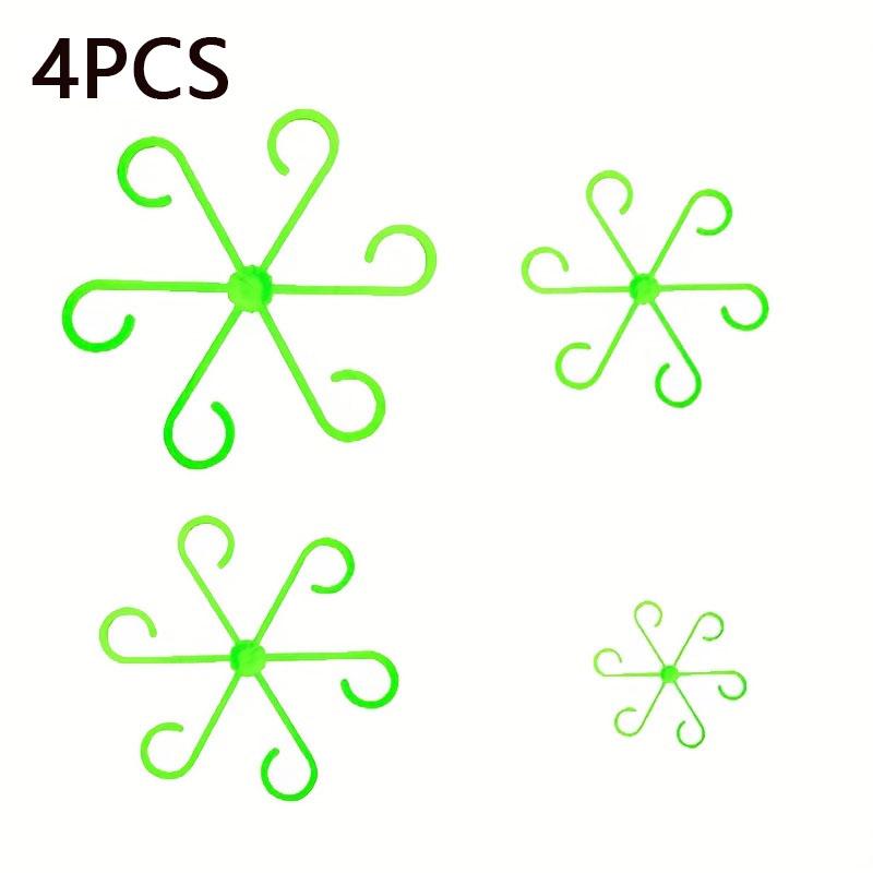 16Pcs Plant Stem Support Clips Plant Stem Collection Stand Adjustable Gardening Aid Fixation Device Green Vine Climbing Frame
16Pcs Plant Stem Support Clips Plant Stem Collection Stand Adjustable Gardening Aid Fixation Device Green Vine Climbing Frame