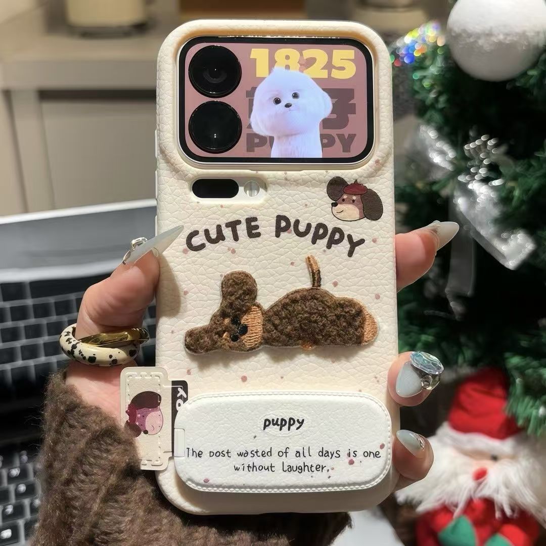 Plush Sleeping Puppy Design Leather Pattern Protective Case for 17PROMAX Anti Drop Colorful Design Yellow White Artificial leather iPhone 11 Pro Max
Plush Sleeping Puppy Design Leather Pattern Protective Case for 17PROMAX Anti Drop Colorful Design Yellow White Artificial leather iPhone 11 Pro Max