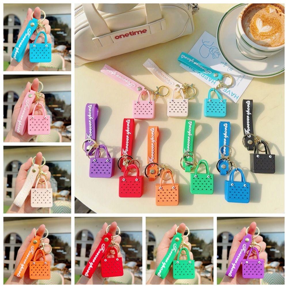 Cute Simulation Bag Key Chain Simple Car Key Chain Durable Beach Hole Bag Keychain Bag style 1
Cute Simulation Bag Key Chain Simple Car Key Chain Durable Beach Hole Bag Keychain Bag style 1