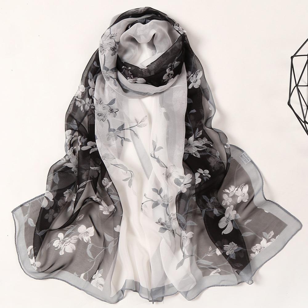 Gradient Color Chiffon Scarf Georgette Lotus leaf Simulation Silk Scarf Luxury Brand Designer Bandana Neckerchief чёрный
Gradient Color Chiffon Scarf Georgette Lotus leaf Simulation Silk Scarf Luxury Brand Designer Bandana Neckerchief чёрный