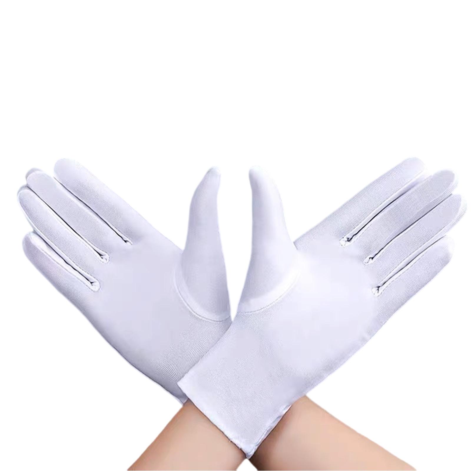 2pcs Good Qualities Presentation Gloves Spandex Gloves Nylon Cotton Gloves for Inspection, Serving, Costume, 1 білий
2pcs Good Qualities Presentation Gloves Spandex Gloves Nylon Cotton Gloves for Inspection, Serving, Costume, 1 білий