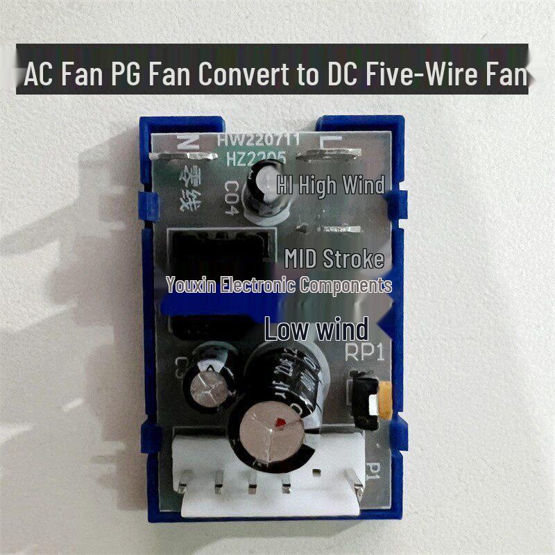 5-Pin DC 310-300V Indoor AC Fan Conversion Module
5-Pin DC 310-300V Indoor AC Fan Conversion Module