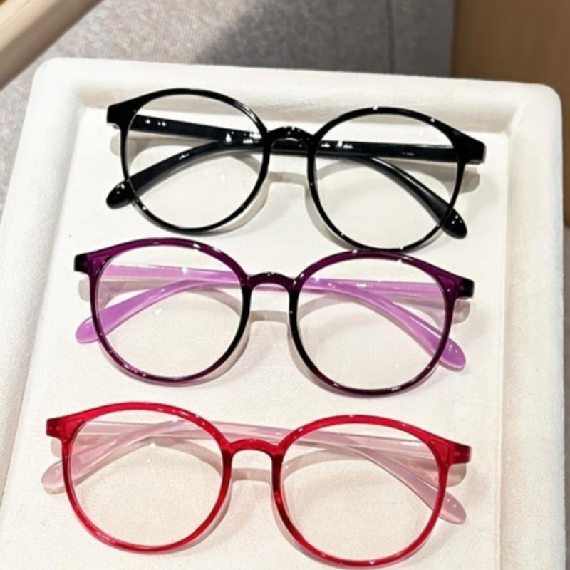 3pcs Women s Elegant Reading Glasses Retro Round Lightweight Reading for Middle-aged and Elderly Men and Women+1.0~+4.0 +400
3pcs Women s Elegant Reading Glasses Retro Round Lightweight Reading for Middle-aged and Elderly Men and Women+1.0~+4.0 +400
