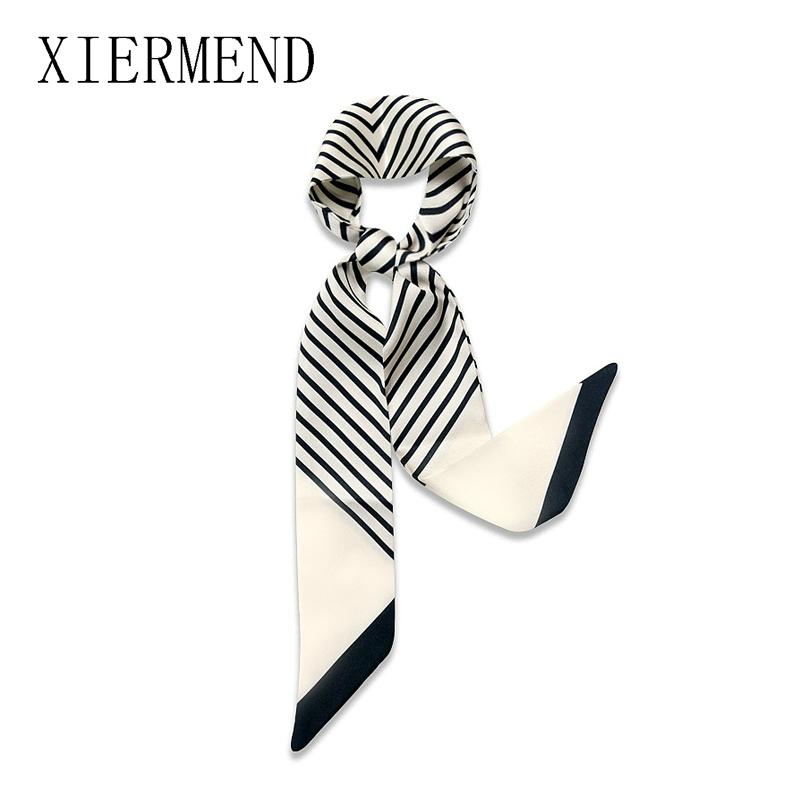 New Style stripe long Little Fairy Scarf Hairband Silk Scarves Female Korean Joker Wrist Ribbon Tie Bag Women Skinny Scarf
New Style stripe long Little Fairy Scarf Hairband Silk Scarves Female Korean Joker Wrist Ribbon Tie Bag Women Skinny Scarf
