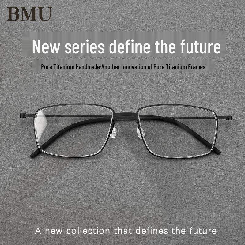 Linde Half-Titanium Screwless Glasses for Nearsighted Men – Super Light, Thin-Rimmed Frames (Model 5509)
Linde Half-Titanium Screwless Glasses for Nearsighted Men – Super Light, Thin-Rimmed Frames (Model 5509)