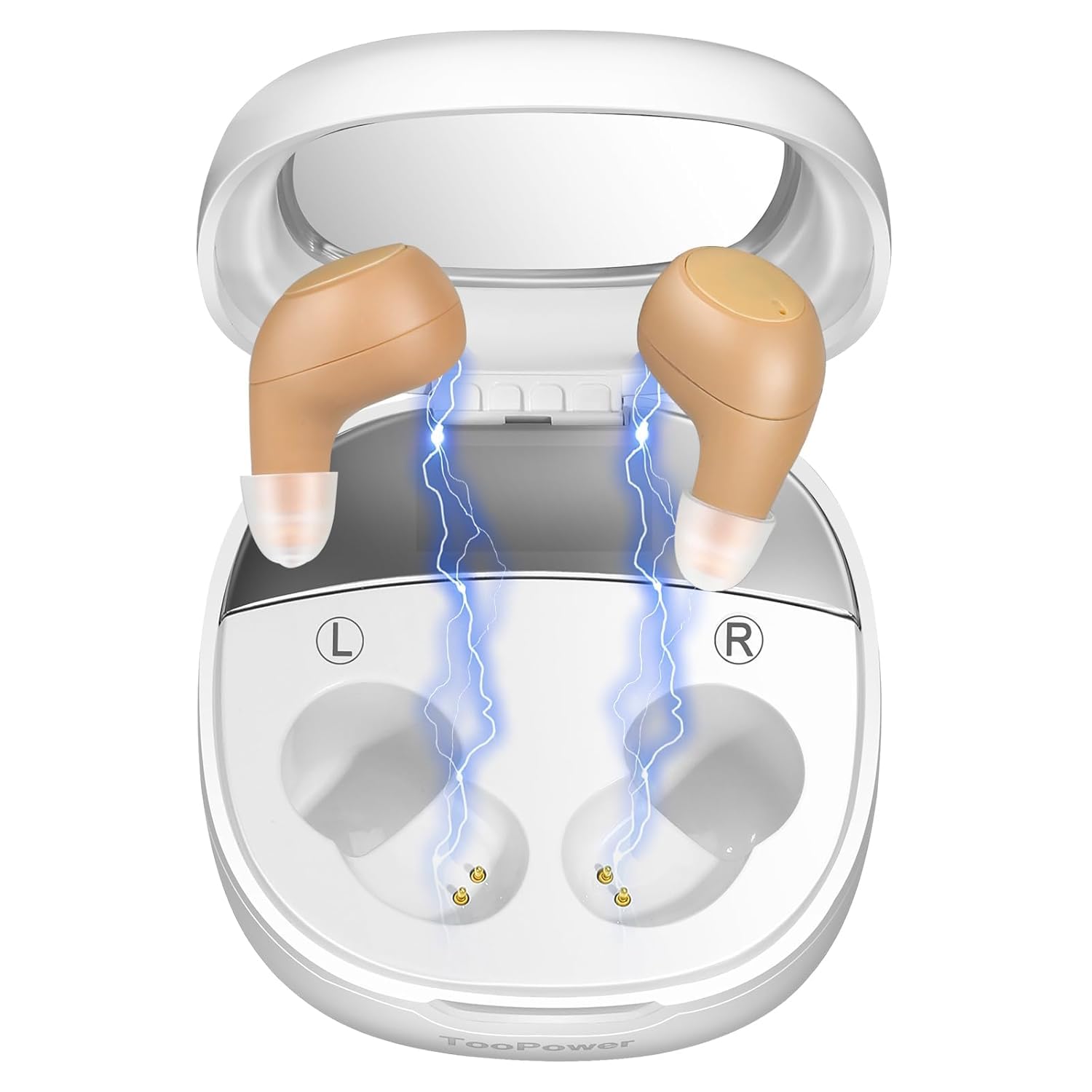 TooPower Sound Left and Right Earphone Easy Touch LED Power Digital 3 5 Levels of Volume Adjustment Audio Equipped with DSP Noise Reduction Dual
TooPower Sound Left and Right Earphone Easy Touch LED Power Digital 3 5 Levels of Volume Adjustment Audio Equipped with DSP Noise Reduction Dual