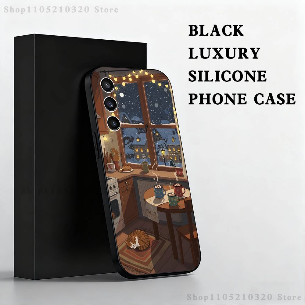 Ins Cartoon Christmas Style Phone Case For Samsung S25,S24,S21,S22,S23,S30,Ultra,S20,Plus,Fe,Lite,Note,10 Black Soft Shell SamsungS25Ultra 5G
Ins Cartoon Christmas Style Phone Case For Samsung S25,S24,S21,S22,S23,S30,Ultra,S20,Plus,Fe,Lite,Note,10 Black Soft Shell SamsungS25Ultra 5G