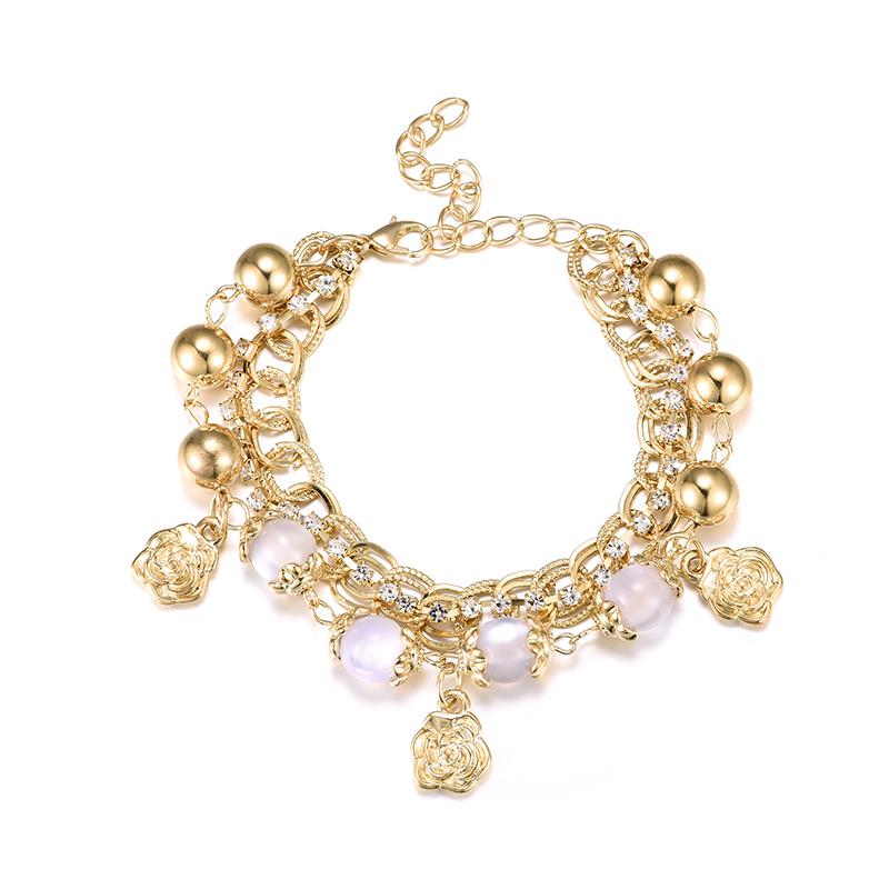 Multilayer Vintage Gold Color Chain Bracelet For Women Heart Crystal Pearl Beaded Charm Adjustable Bracelets Party Zircon Gift
Multilayer Vintage Gold Color Chain Bracelet For Women Heart Crystal Pearl Beaded Charm Adjustable Bracelets Party Zircon Gift