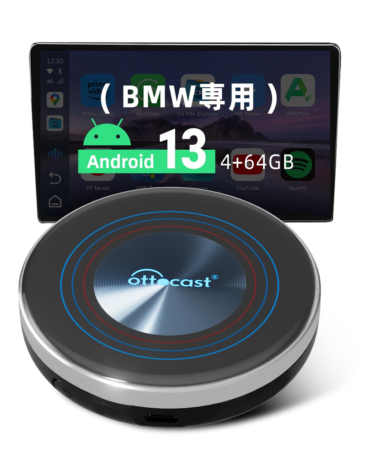 Ottocast OttoAibox i3 Ottocast CarPlay AI Box Compatible with cars equipped with wireless car play such as BMW New BMW Youtube AI Box You can watch
Ottocast OttoAibox i3 Ottocast CarPlay AI Box Compatible with cars equipped with wireless car play such as BMW New BMW Youtube AI Box You can watch