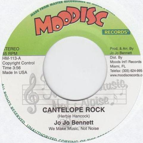 7inch Record JO JO BENNETT - Cantelope Rock / Going Home HM113 Moodisc 1968 US Reggae, Ska & Dub Used
7inch Record JO JO BENNETT - Cantelope Rock / Going Home HM113 Moodisc 1968 US Reggae, Ska & Dub Used