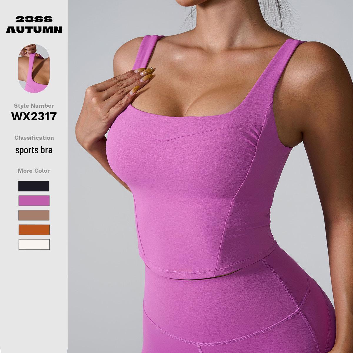 2024 Women s European & American Quick-Dry Shockproof Sports Bra with Stylish Open Back M
2024 Women s European & American Quick-Dry Shockproof Sports Bra with Stylish Open Back M