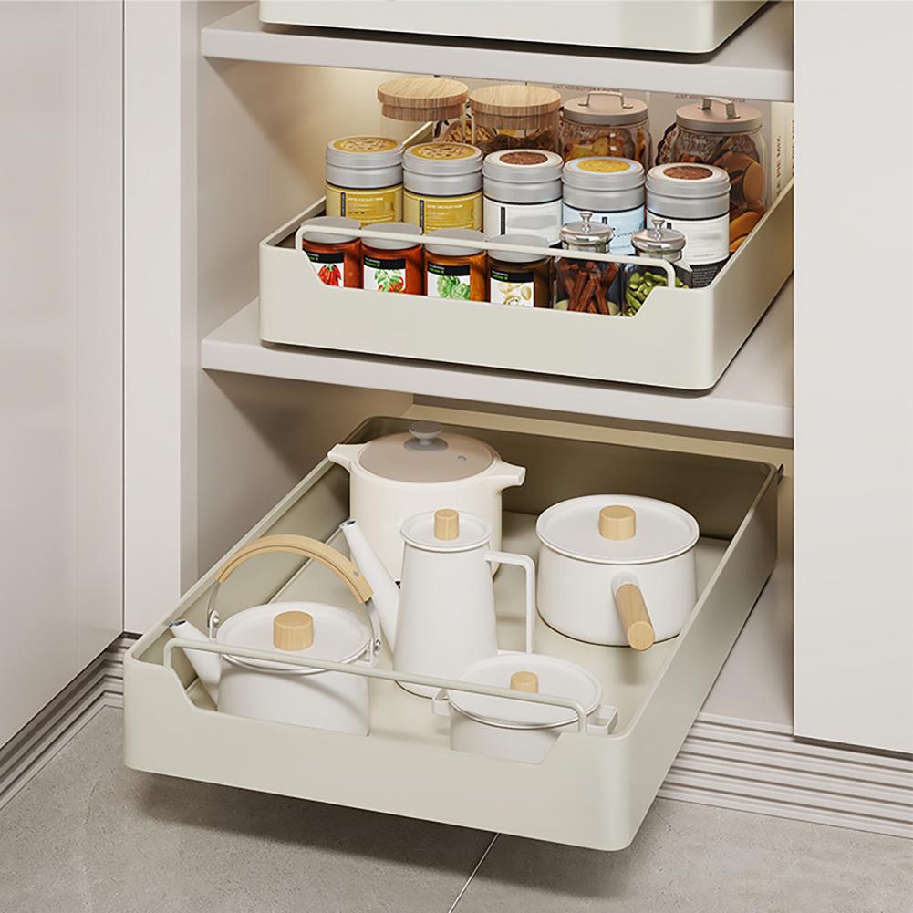 New Kitchen Storage Rack With Slide Rails Pull-out Kitchen Drawer Type Storage Tray Spice Box Storage Rack Cabinets Organizer
New Kitchen Storage Rack With Slide Rails Pull-out Kitchen Drawer Type Storage Tray Spice Box Storage Rack Cabinets Organizer
