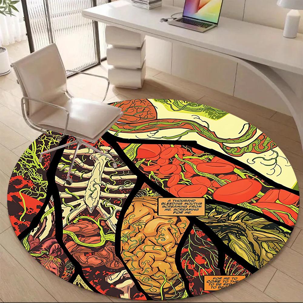 1PC Artistic Patterns Office Round Area Rug, Indoor Mat Suitable ForOffice, Under Office Chairs Bedroom Living Room Home Decor, Room Deco g028 80cm by 80cm
1PC Artistic Patterns Office Round Area Rug, Indoor Mat Suitable ForOffice, Under Office Chairs Bedroom Living Room Home Decor, Room Deco g028 80cm by 80cm