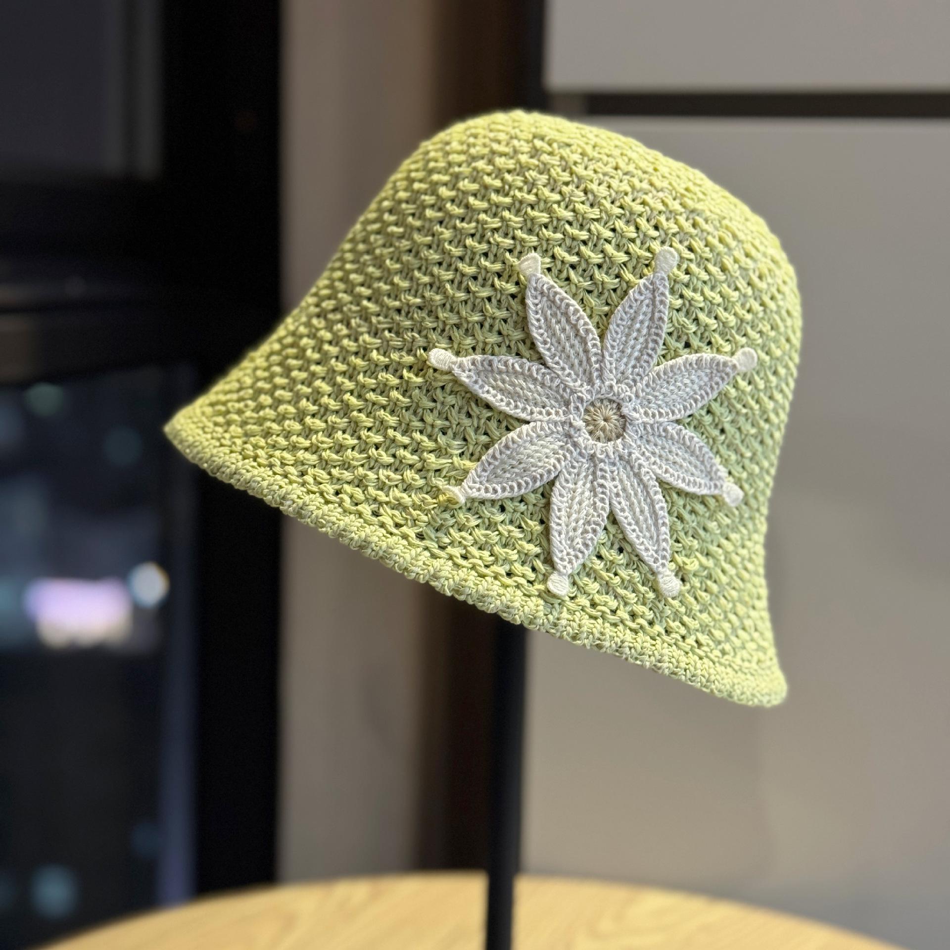 New Japanese-style cute handmade floral fisherman hat for women, sweet and fashionable bucket hat for spring and summer, sun protection and UV Adult54-60Average Size фарби люмінесцентні зелений колір
New Japanese-style cute handmade floral fisherman hat for women, sweet and fashionable bucket hat for spring and summer, sun protection and UV Adult54-60Average Size фарби люмінесцентні зелений колір