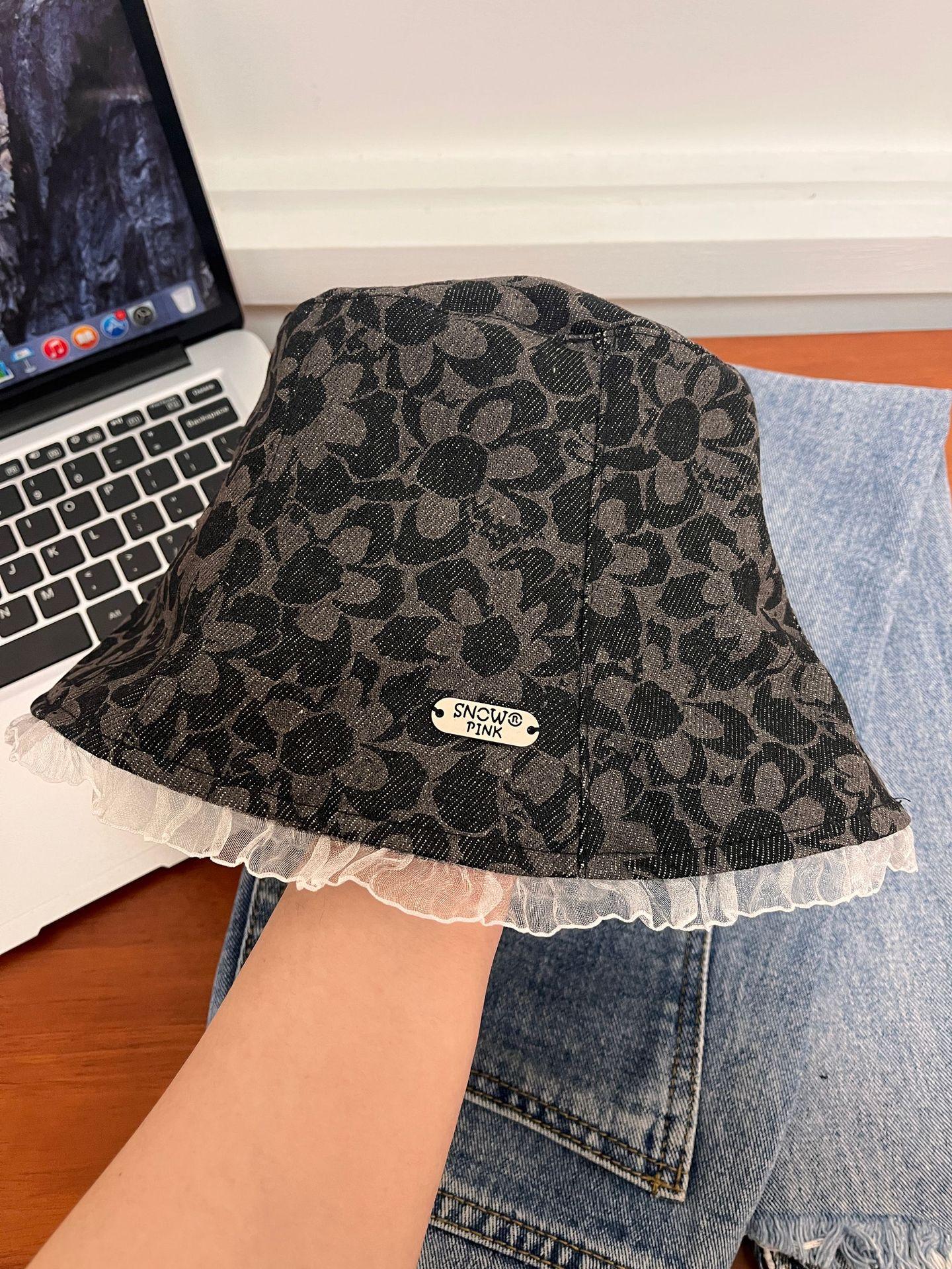 Кружевной край цветочный узор кружевная шляпа-ведро весна и осень мода универсальный лицо мелкий узор шляпа-горшок прилив M(56-58cm) хаки
Кружевной край цветочный узор кружевная шляпа-ведро весна и осень мода универсальный лицо мелкий узор шляпа-горшок прилив M(56-58cm) хаки