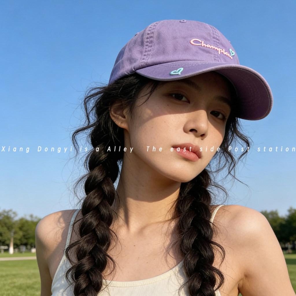 Baseball Cap With Embroidered Heart And Letter Design For Casual Outdoors фиолетовый
Baseball Cap With Embroidered Heart And Letter Design For Casual Outdoors фиолетовый