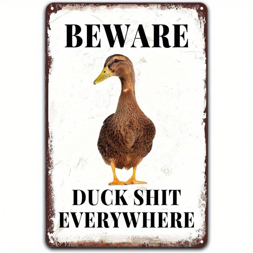 Metal Wall Poster SHT Everywhere Funny Duck Vintage Sign 8x12 Home Decoration Gift
Metal Wall Poster SHT Everywhere Funny Duck Vintage Sign 8x12 Home Decoration Gift