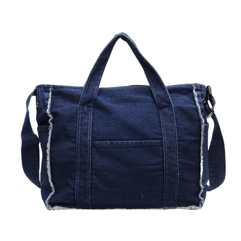 Multi Pockets Female Handbags Casual Shoulder Bags for Women High Capacity Soft Denim Crossbody Bags Girls Rucksack Mochila 39cm 12cm 30cm
Multi Pockets Female Handbags Casual Shoulder Bags for Women High Capacity Soft Denim Crossbody Bags Girls Rucksack Mochila 39cm 12cm 30cm