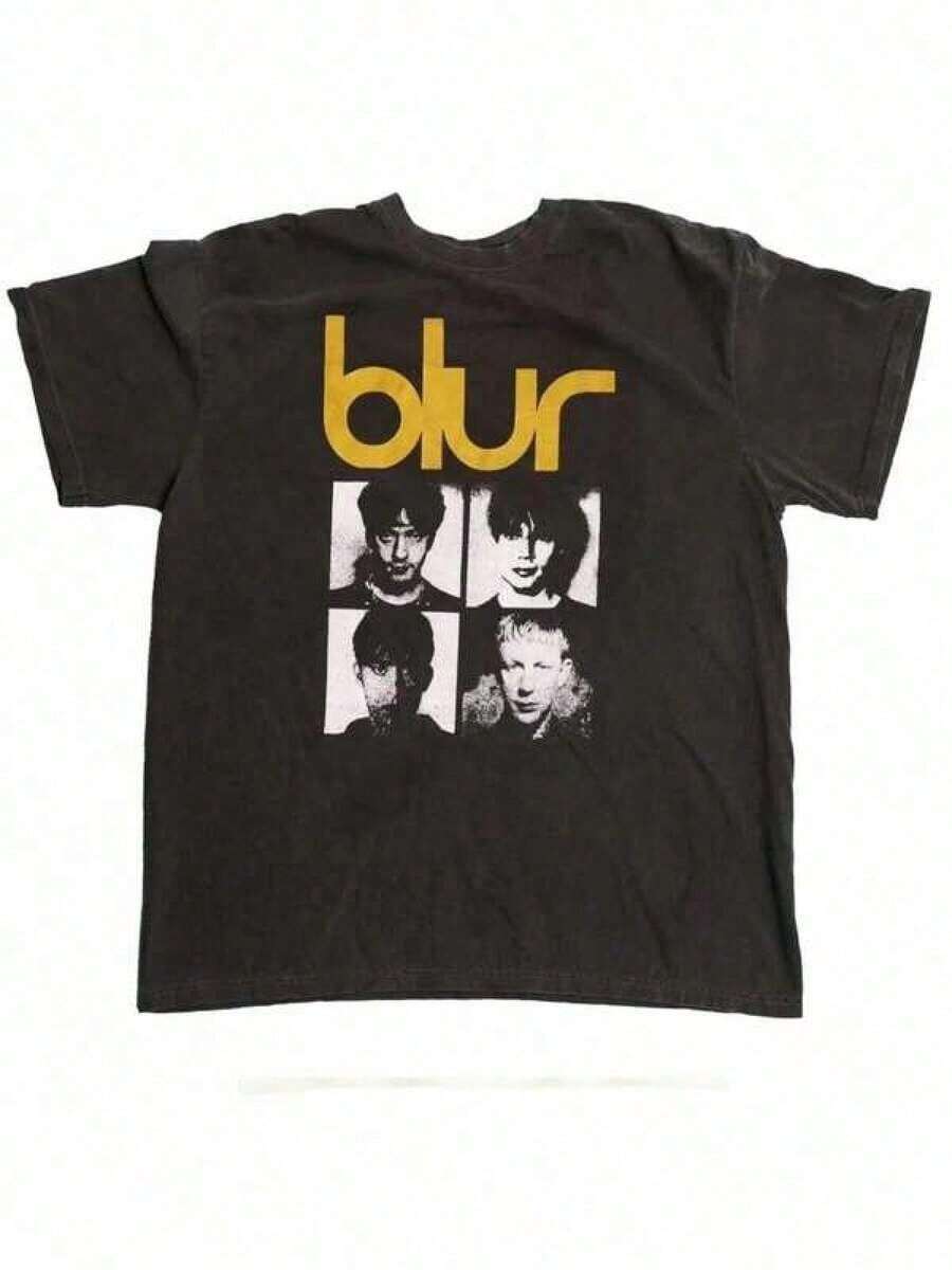 BLUR Blur Band Vintage Punk Rock Band T-Shirt - Black With Yellow Graphic, Classic T-Shirt For Men S разноцветный
BLUR Blur Band Vintage Punk Rock Band T-Shirt - Black With Yellow Graphic, Classic T-Shirt For Men S разноцветный