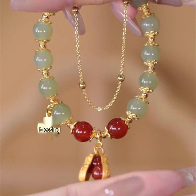Good News Peanut Fortune Temperament Double-Layer Women s Bracelet - Light Luxury & Trendy Style
Good News Peanut Fortune Temperament Double-Layer Women s Bracelet - Light Luxury & Trendy Style