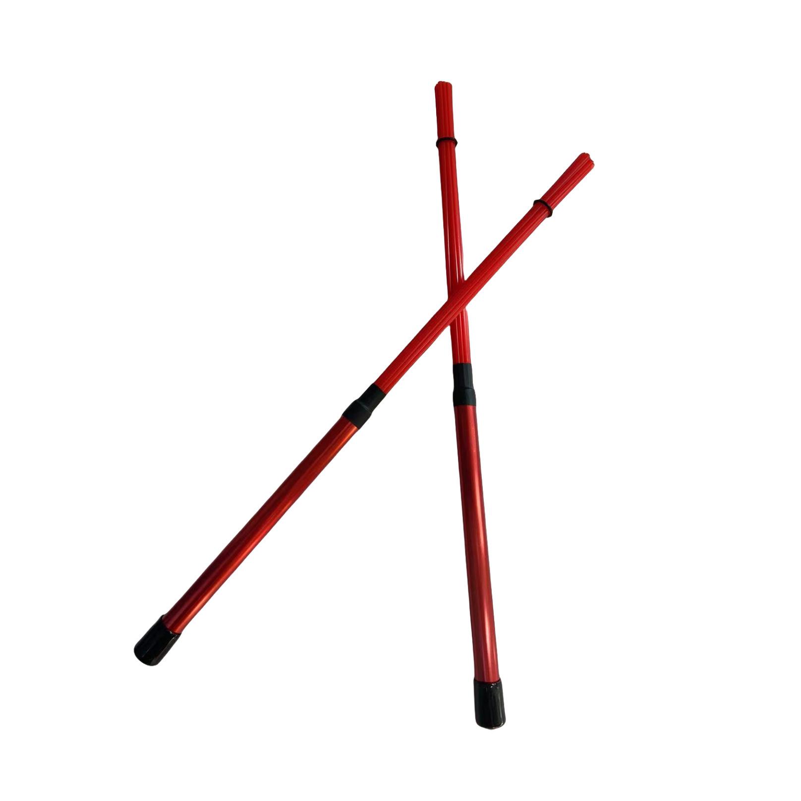 Aluminum Alloy Jazz Drum Brushes with Nylon Bristles and Drumstick Holder
Aluminum Alloy Jazz Drum Brushes with Nylon Bristles and Drumstick Holder