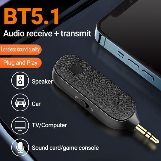 Wireless Transmitter Widely Compatible Lossless Plug Play Bluetooth-compatible5.1 3.5mm Wireless Adapter for Computer
Wireless Transmitter Widely Compatible Lossless Plug Play Bluetooth-compatible5.1 3.5mm Wireless Adapter for Computer