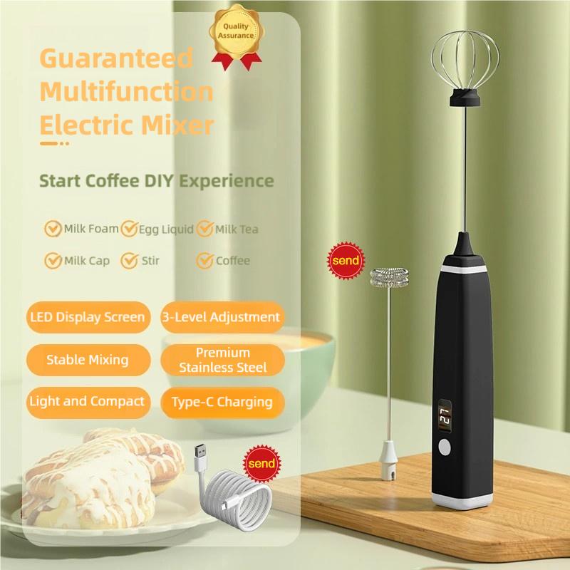 TINSOL Wireless Electric Milk Frother Multi-Function Blender Egg Whisk and Mixer Ideal for Crafting Coffee and Cappuccino Foam чёрный
TINSOL Wireless Electric Milk Frother Multi-Function Blender Egg Whisk and Mixer Ideal for Crafting Coffee and Cappuccino Foam чёрный