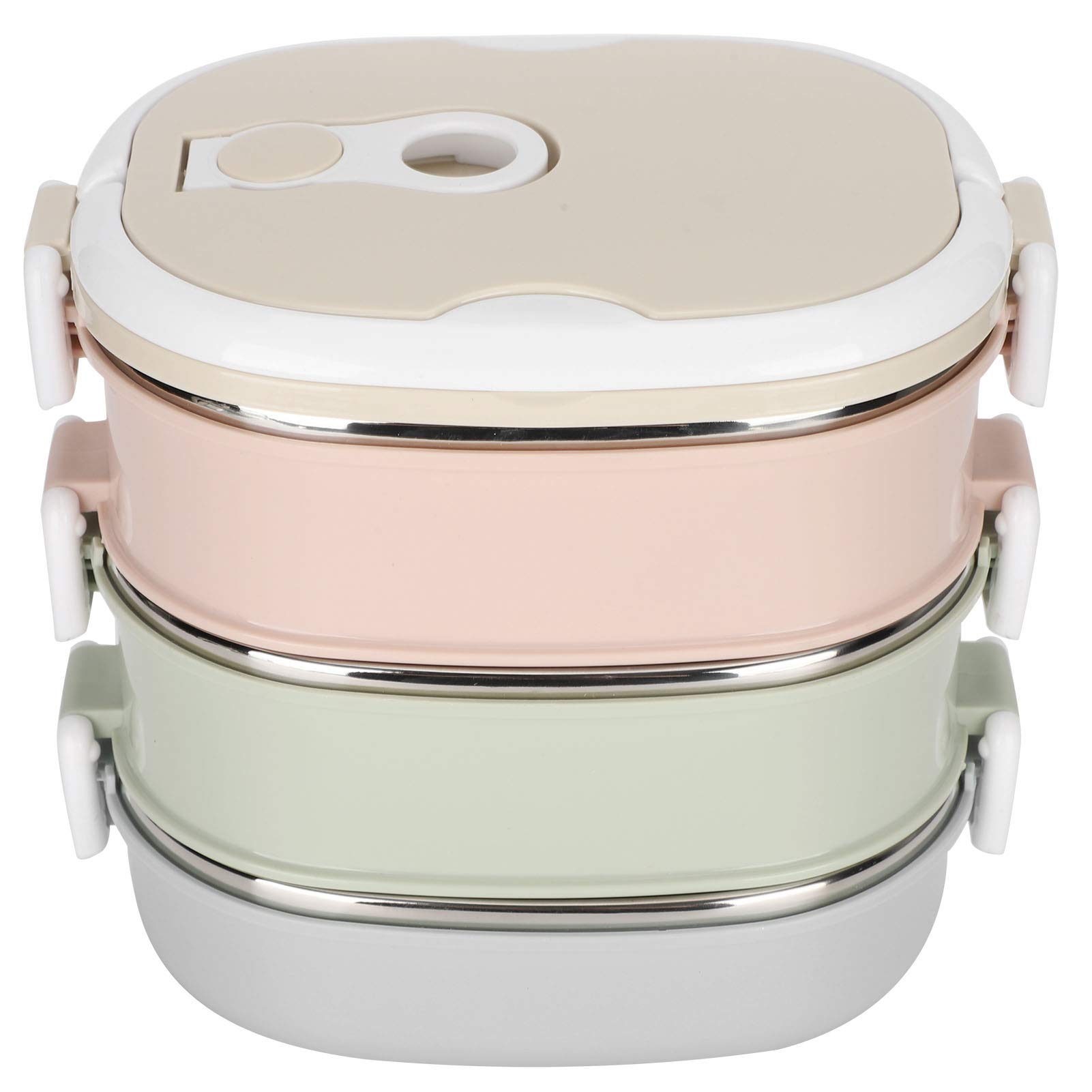 3 Layer Stainless Steel Leakproof Lunch Portable Carry Hand Food Storage Container Thermal Bento Box for Student Adult Travel Box, Work, Picnic, (#3)
3 Layer Stainless Steel Leakproof Lunch Portable Carry Hand Food Storage Container Thermal Bento Box for Student Adult Travel Box, Work, Picnic, (#3)