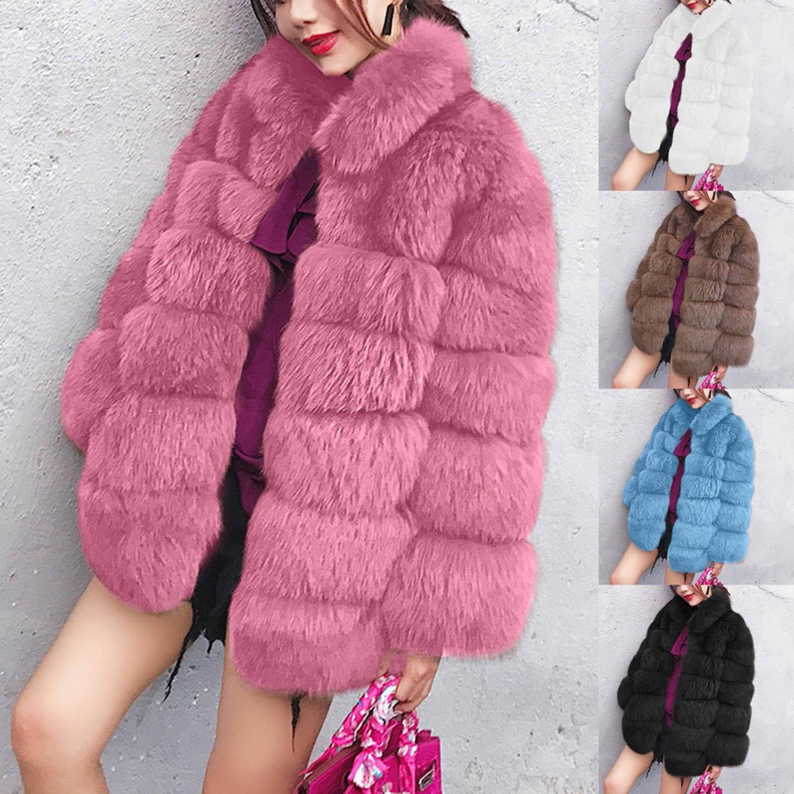 Women s Fashion Solid Lapel Faux Plush Coat Cardigan Loose Pocket Jacket Coat M чёрный
Women s Fashion Solid Lapel Faux Plush Coat Cardigan Loose Pocket Jacket Coat M чёрный