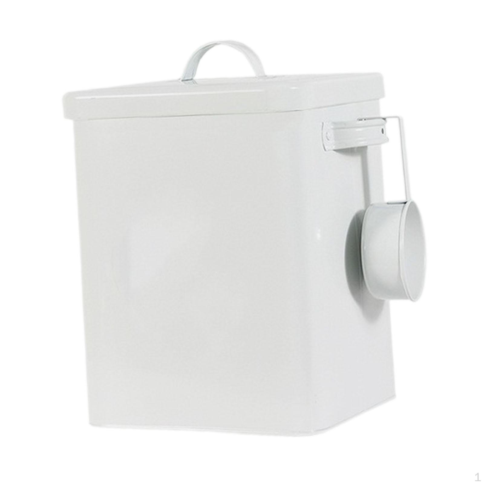 Контейнер для хранения еды для собак и кошек, герметичное ведро для риса и сахара для кемпинга белый
Контейнер для хранения еды для собак и кошек, герметичное ведро для риса и сахара для кемпинга белый