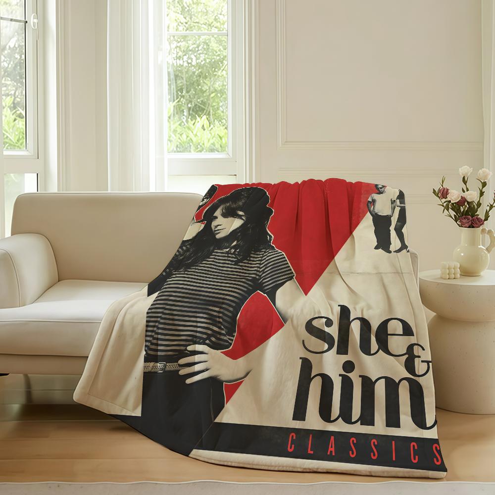 Music group S-she H-him Blanket For Sofa Office Bed Plane Travel Sleep Read Relax Camping Soft And Warm 30x40in
Music group S-she H-him Blanket For Sofa Office Bed Plane Travel Sleep Read Relax Camping Soft And Warm 30x40in