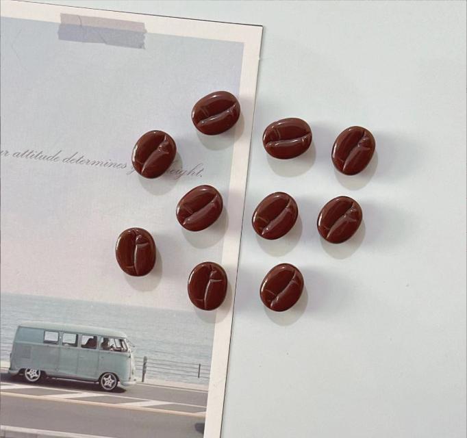 Creative Coffee Bean Refrigerator Magnets 10 Pieces Set Decorative Kitchen Magnets for Fridge Office Locker and Magnetic Surfaces One Size кофейный
Creative Coffee Bean Refrigerator Magnets 10 Pieces Set Decorative Kitchen Magnets for Fridge Office Locker and Magnetic Surfaces One Size кофейный