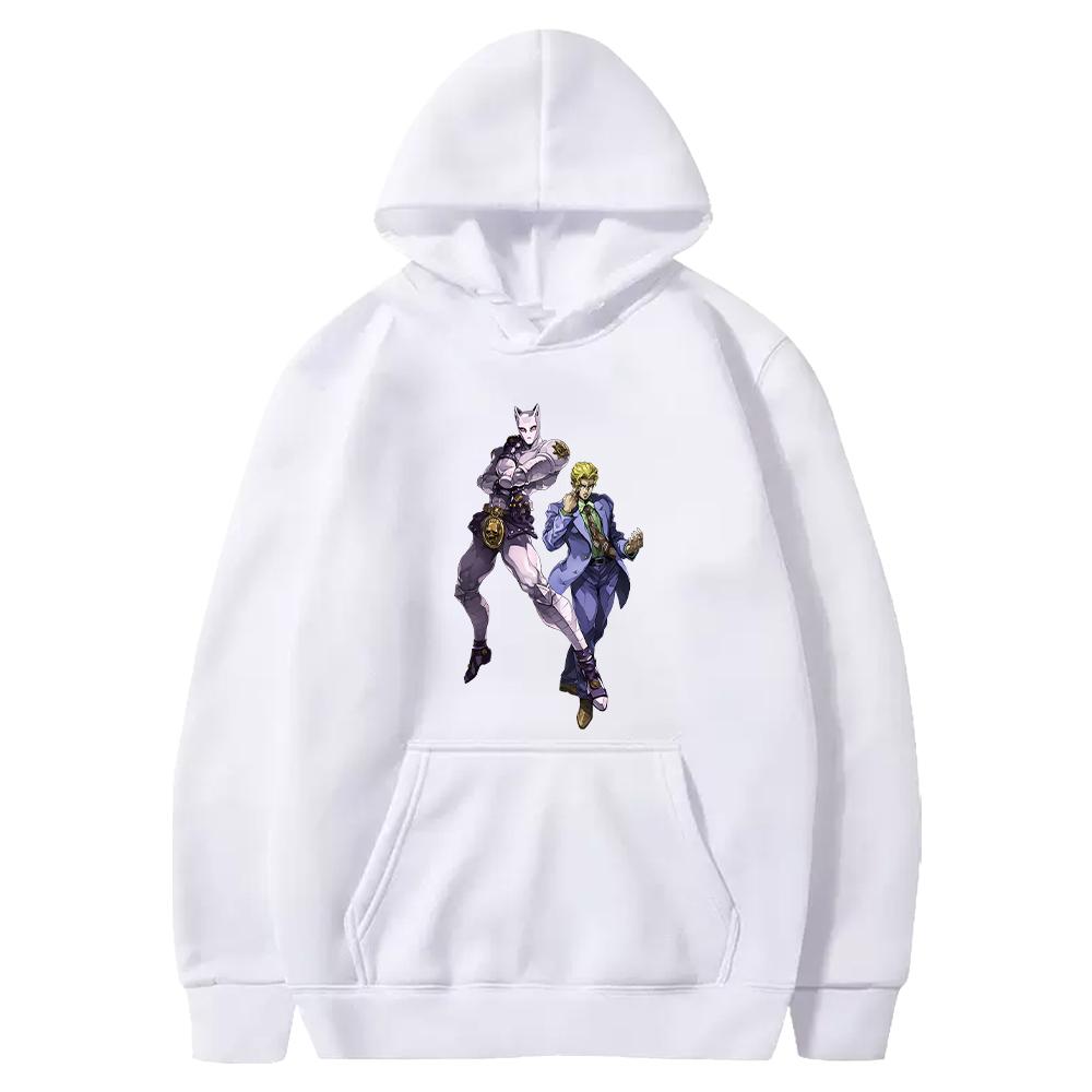 Hot Anime JoJo s Bizarre Adventure Hoodie Kira Yoshikage Printed Sweatshirt Men Women Clothing Loose Hooded Harajuku Streetwear XS белый
Hot Anime JoJo s Bizarre Adventure Hoodie Kira Yoshikage Printed Sweatshirt Men Women Clothing Loose Hooded Harajuku Streetwear XS белый