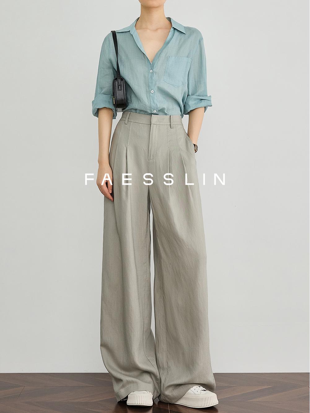 Kochi Old Money Gray Linen Tencel Wide-Leg Women s Summer Pants 2026 M світло-сірий колір
Kochi Old Money Gray Linen Tencel Wide-Leg Women s Summer Pants 2026 M світло-сірий колір