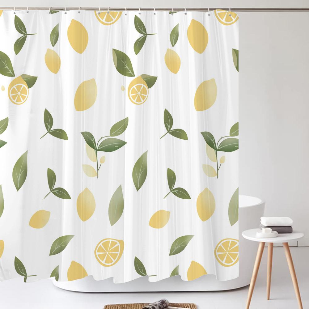 Tropical Fruit Shower Curtains Bathroom Decor Orange Peach lemon Pattern Shower Curtain Home Bathtub Cloth Curtain with Hooks 90x180cm-35x70in
Tropical Fruit Shower Curtains Bathroom Decor Orange Peach lemon Pattern Shower Curtain Home Bathtub Cloth Curtain with Hooks 90x180cm-35x70in