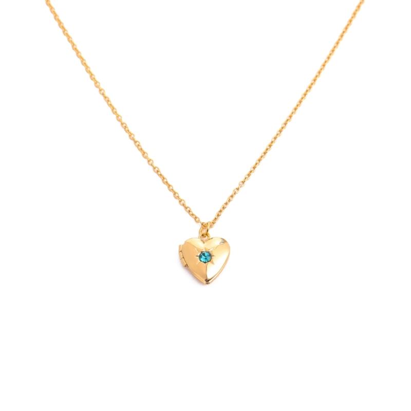Elegant Heart Photo Locket Chain Necklace Multifuntional Metal Birthstone Jewelry Suitable for Decorating Outfits
Elegant Heart Photo Locket Chain Necklace Multifuntional Metal Birthstone Jewelry Suitable for Decorating Outfits