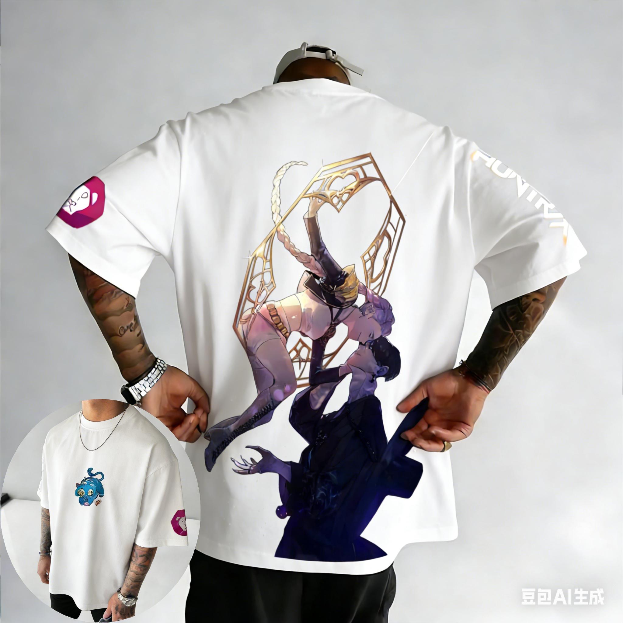 KPop Demon Hunter SAjA Boys Captain Jinu Officially Authorizes Netflix Animated Movie Summer Men Women Cotton Oversized Tshirt 4XL
KPop Demon Hunter SAjA Boys Captain Jinu Officially Authorizes Netflix Animated Movie Summer Men Women Cotton Oversized Tshirt 4XL