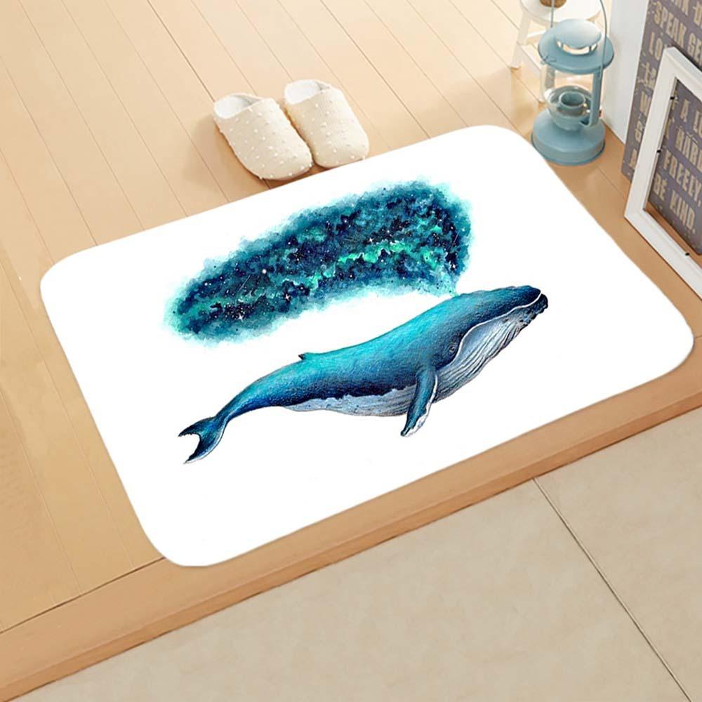 Watercolor Animal Flannel Doormats, Galaxy Pattern Deer Elephant Wolf Owl Whale NonSlip Floor Mats for Home Decor 40x60cm
Watercolor Animal Flannel Doormats, Galaxy Pattern Deer Elephant Wolf Owl Whale NonSlip Floor Mats for Home Decor 40x60cm
