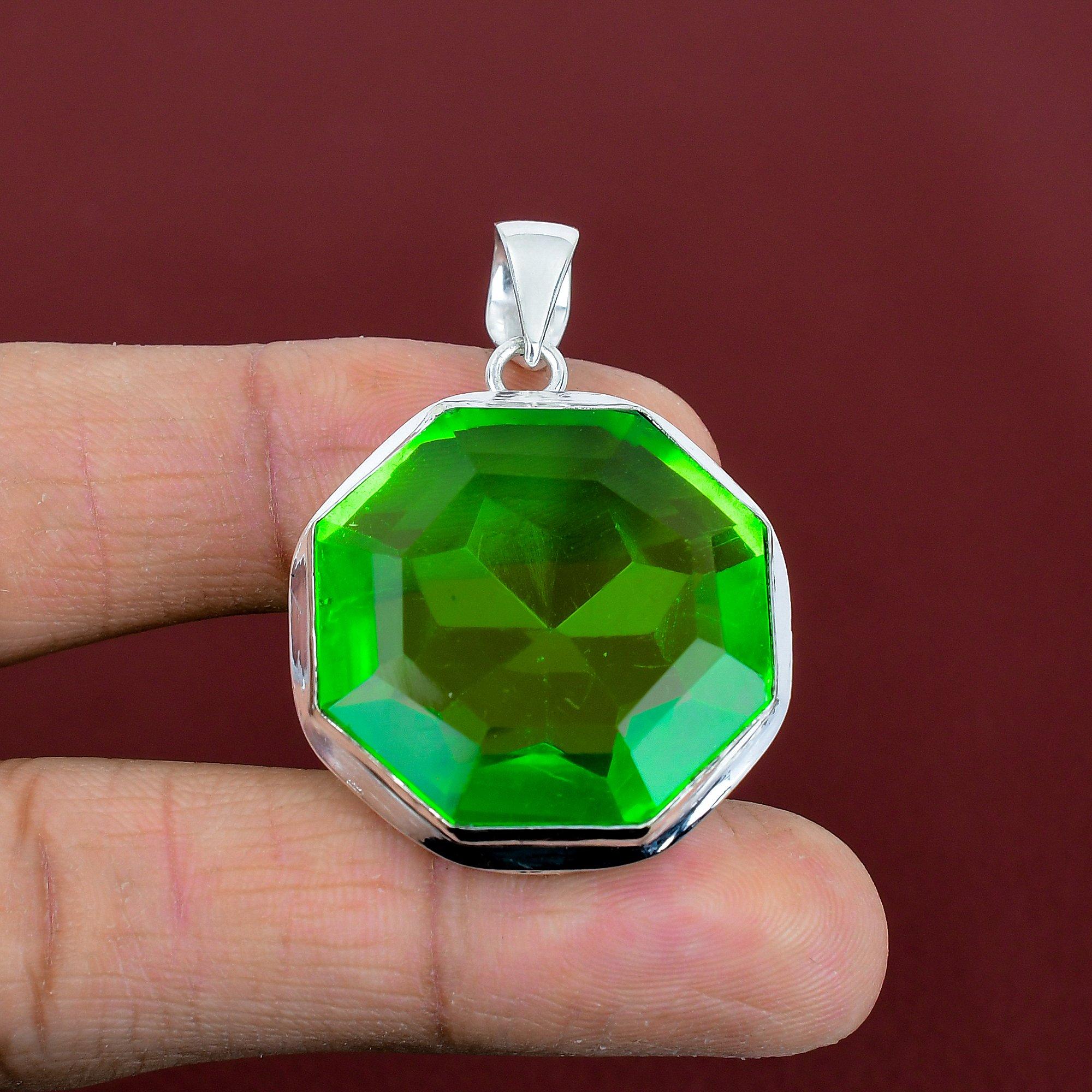 Faceted green amethyst pendant 925 sterling silver pendant handmade pendant unique design jewelry awesome gemstone pendant gifts for women
Faceted green amethyst pendant 925 sterling silver pendant handmade pendant unique design jewelry awesome gemstone pendant gifts for women