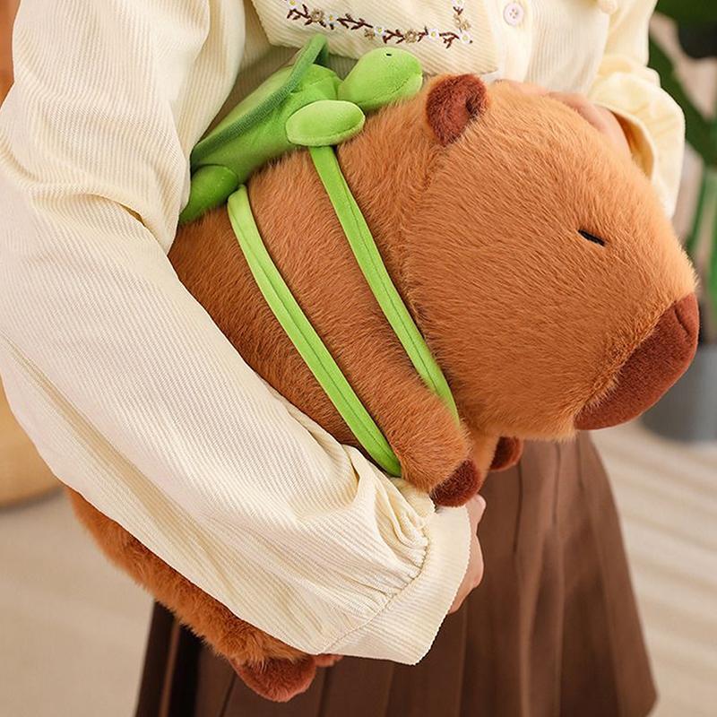 Милая плюшевая капибара Kawaii Capybara мягкие игрушки для животных с рюкзаком в виде черепахи Pl 23cm
Милая плюшевая капибара Kawaii Capybara мягкие игрушки для животных с рюкзаком в виде черепахи Pl 23cm
