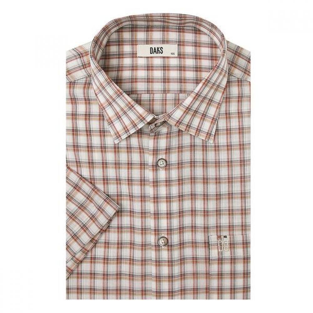 Daks Summer Short Sleeve Regular Fit Dress Shirt Wool Blend Small Check Dms1shds DMS1SHDS125-I1/95
Daks Summer Short Sleeve Regular Fit Dress Shirt Wool Blend Small Check Dms1shds DMS1SHDS125-I1/95