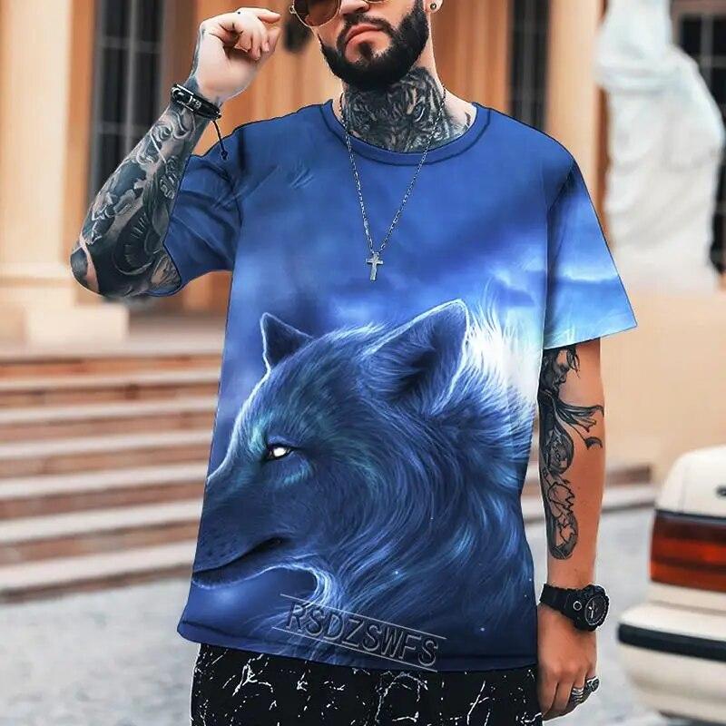 Men s 3D Printed T-shirt Various Wolf Patterns HD Printing Good Quality Leica Polyester T-shirt Excellent Comfort Enlarged Size
Men s 3D Printed T-shirt Various Wolf Patterns HD Printing Good Quality Leica Polyester T-shirt Excellent Comfort Enlarged Size