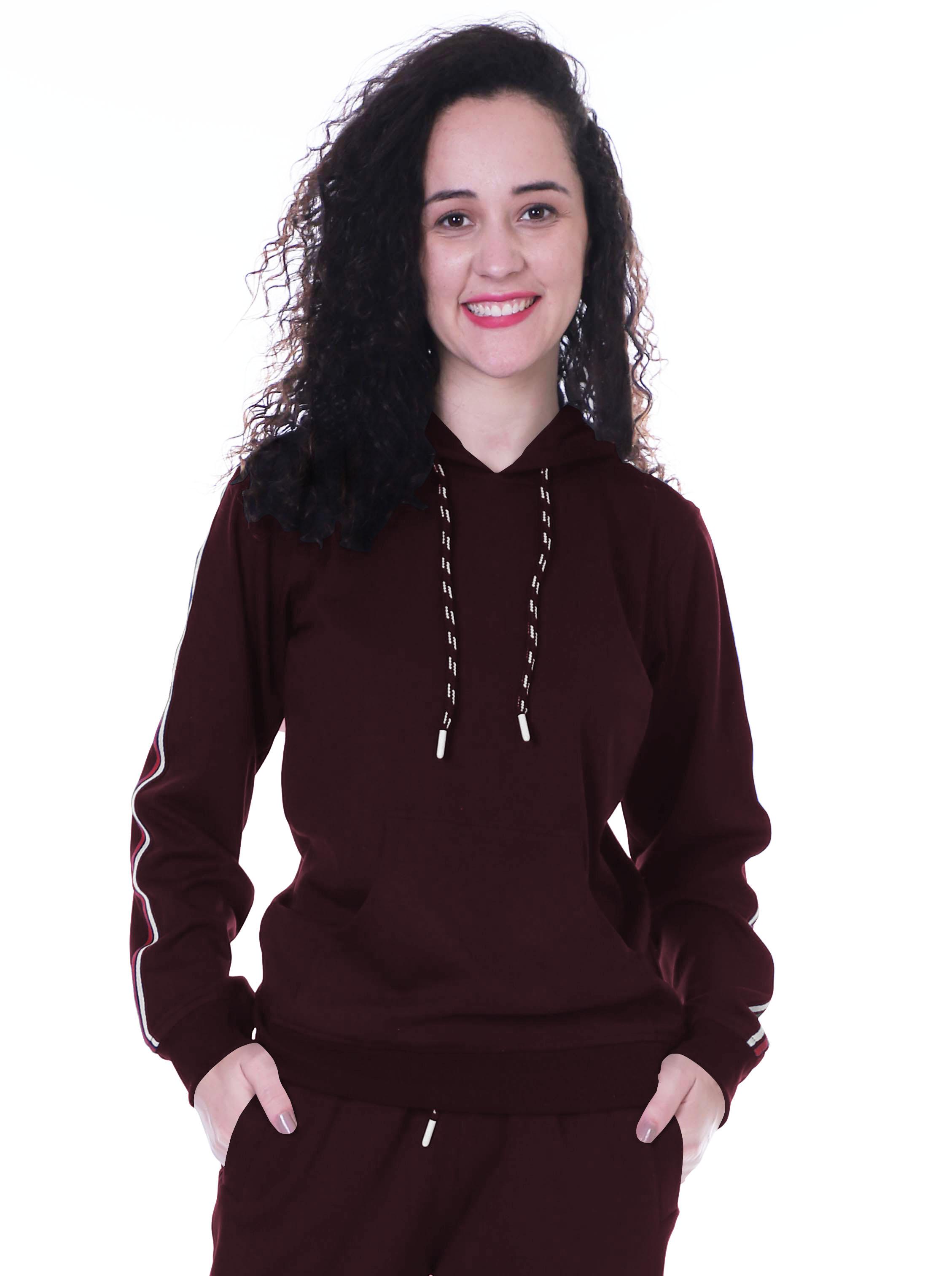 Moomaya Women s Solid Navy Blue Hoodie Casual Full Sleeve Jogger Top XX-Large малиновий
Moomaya Women s Solid Navy Blue Hoodie Casual Full Sleeve Jogger Top XX-Large малиновий